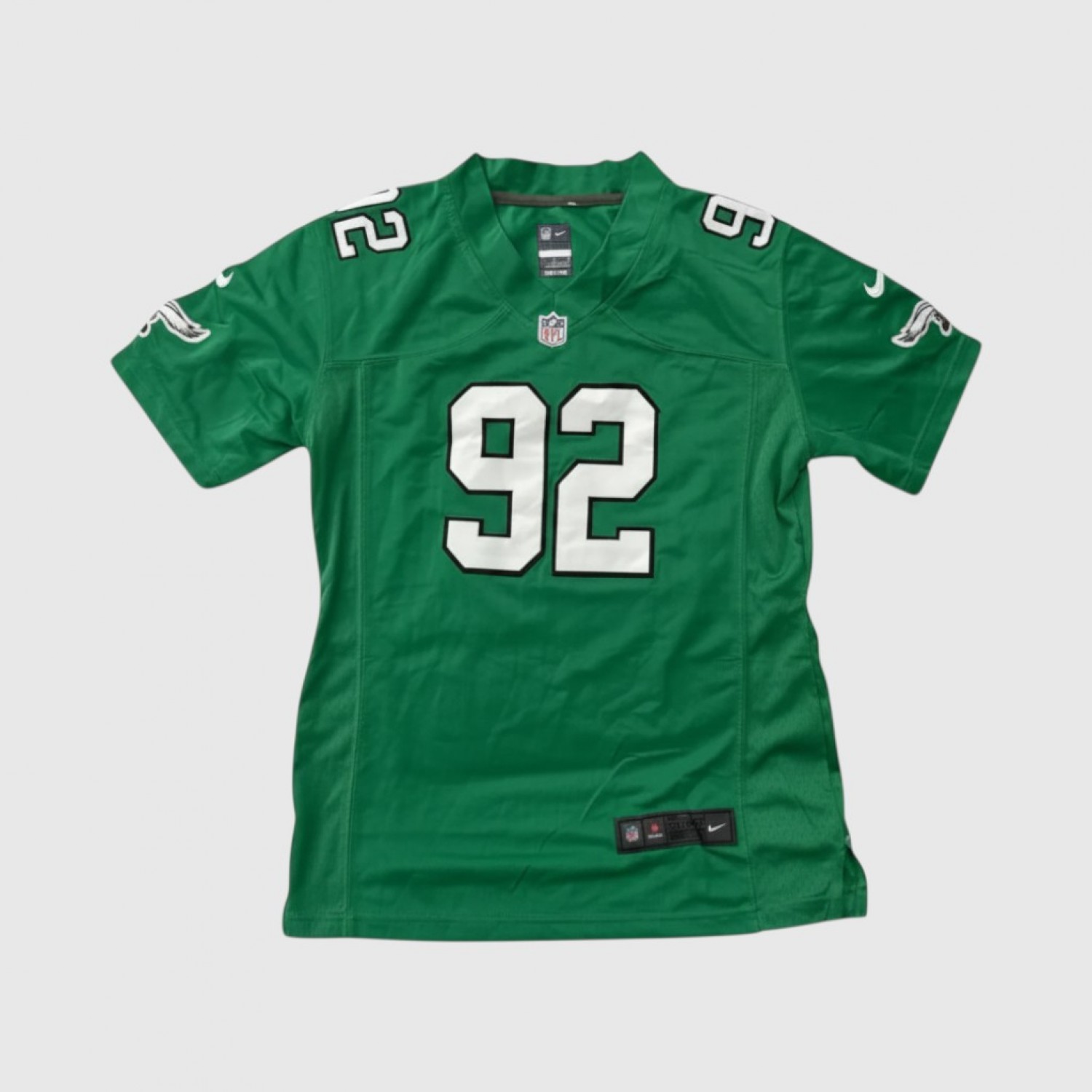 Nike NFL Philadelphia Eagles White #92 / Pre-Owned